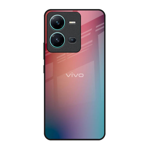 Dusty Multi Gradient Vivo V25 Glass Back Cover Online