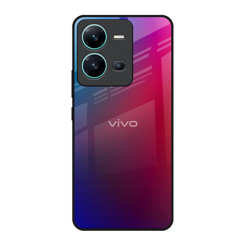 Magical Color Shade Vivo V25 Glass Back Cover Online