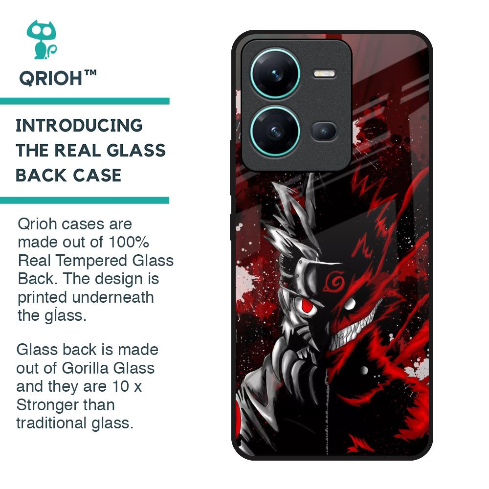 Dark Character Glass Case for Vivo V25