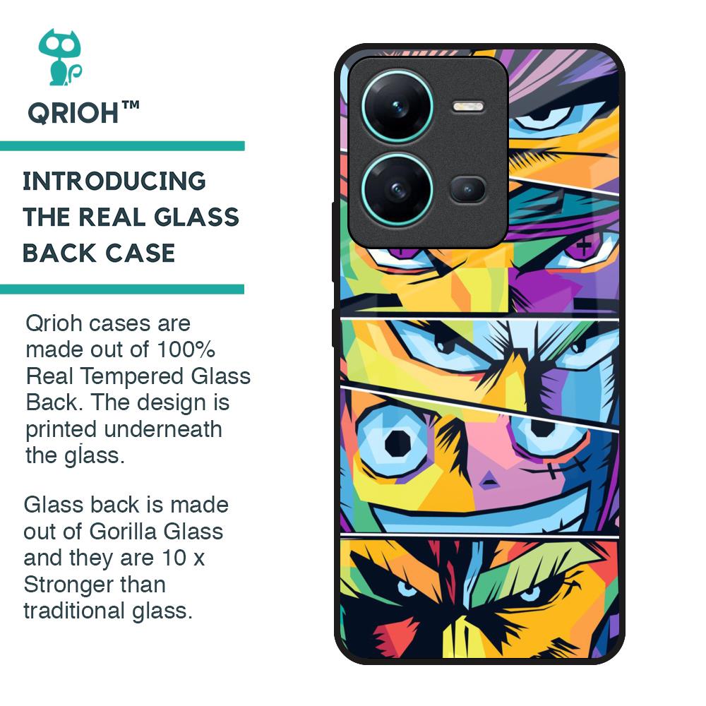 Anime Legends Glass Case for Vivo V25