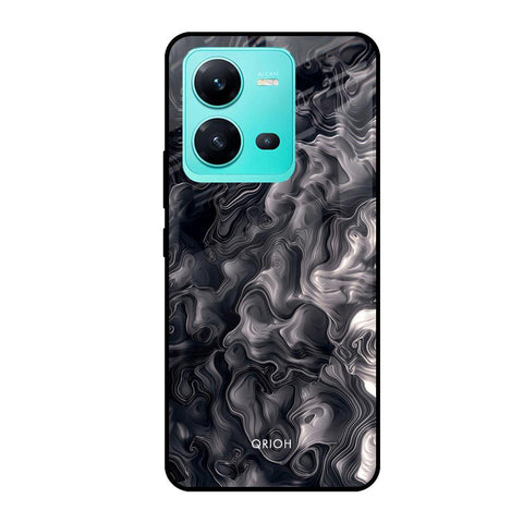 Cryptic Smoke Vivo V25 Glass Cases & Covers Online