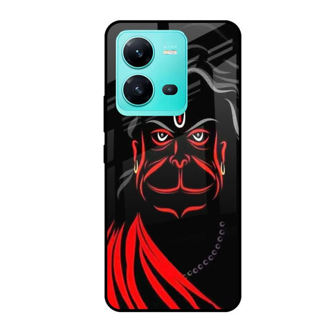 Lord Hanuman Vivo V25 Glass Cases & Covers Online