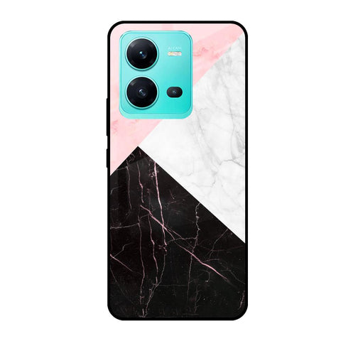 Marble Collage Art Vivo V25 Glass Cases & Covers Online