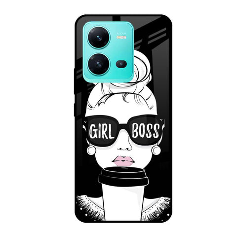 Girl Boss Vivo V25 Glass Cases & Covers Online