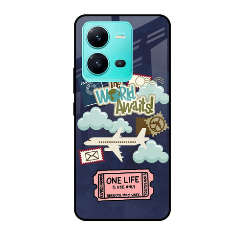 Tour The World Vivo V25 Glass Cases & Covers Online