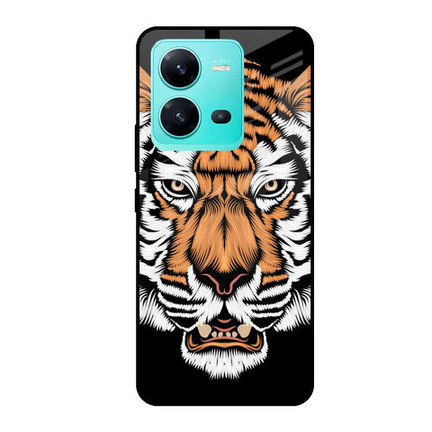 Angry Tiger Vivo V25 Glass Cases & Covers Online
