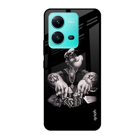 Gambling Problem Vivo V25 Glass Cases & Covers Online