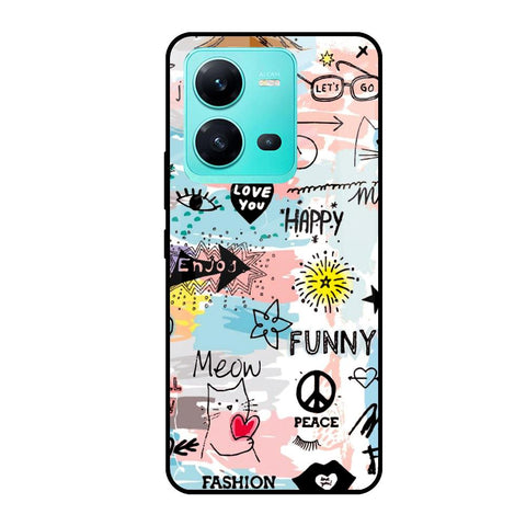 Just For You Vivo V25 Glass Cases & Covers Online