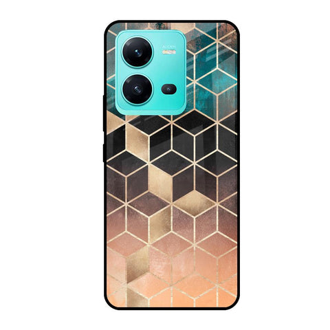 Bronze Texture Vivo V25 Glass Cases & Covers Online