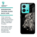 Brave Lion Glass case for Vivo V25