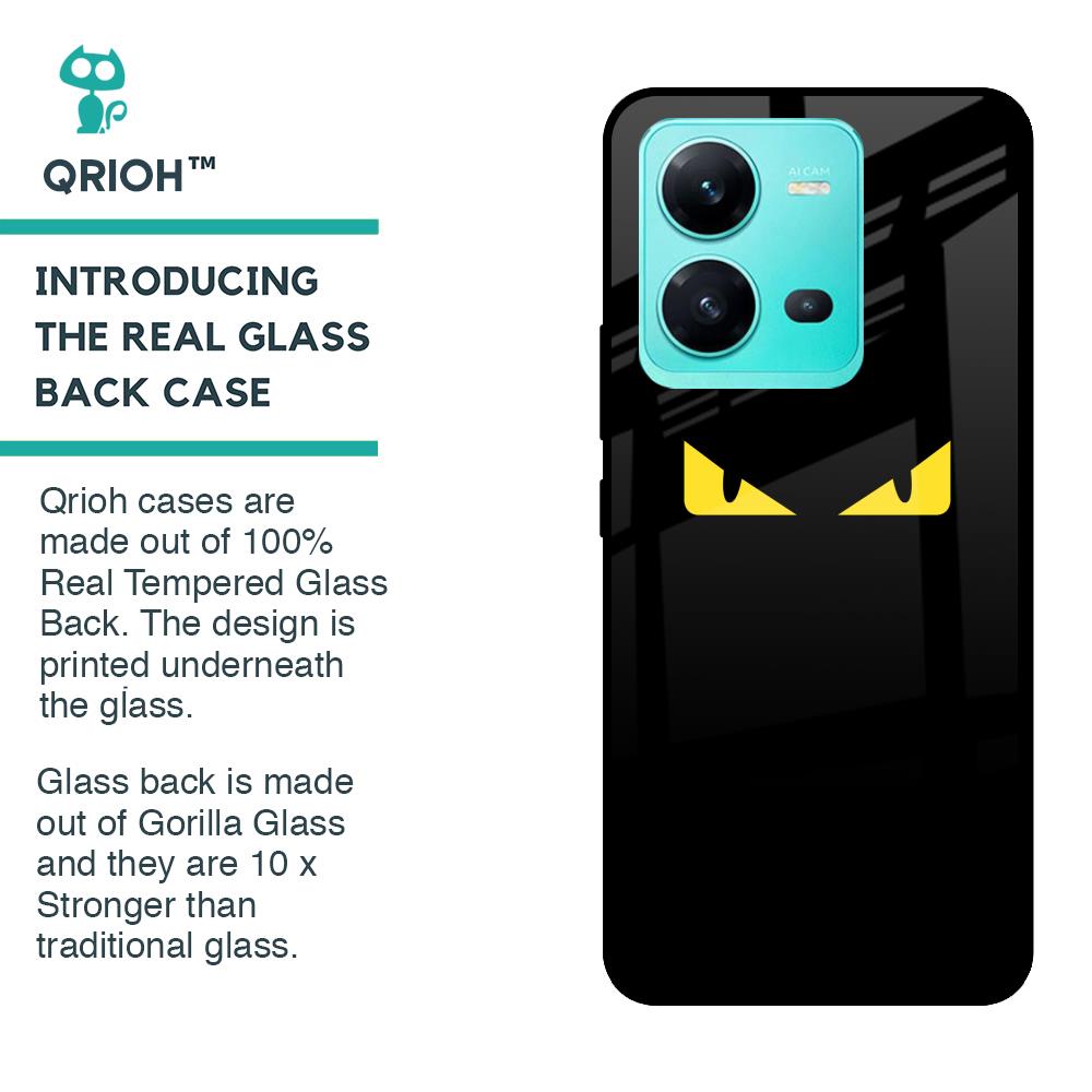 Eyes On You Glass Case For Vivo V25