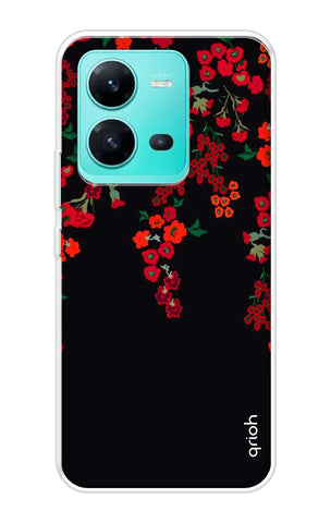 Floral Deco Vivo V25 Back Cover