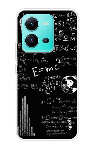 Equation Doodle Vivo V25 Back Cover