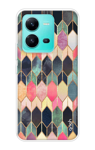 Shimmery Pattern Vivo V25 Back Cover