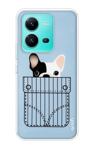 Cute Dog Vivo V25 Back Cover