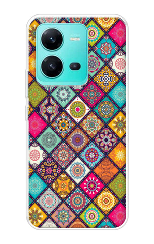 Multicolor Mandala Vivo V25 Back Cover
