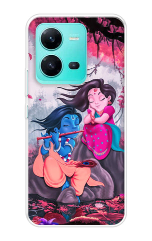 Radha Krishna Art Vivo V25 Back Cover