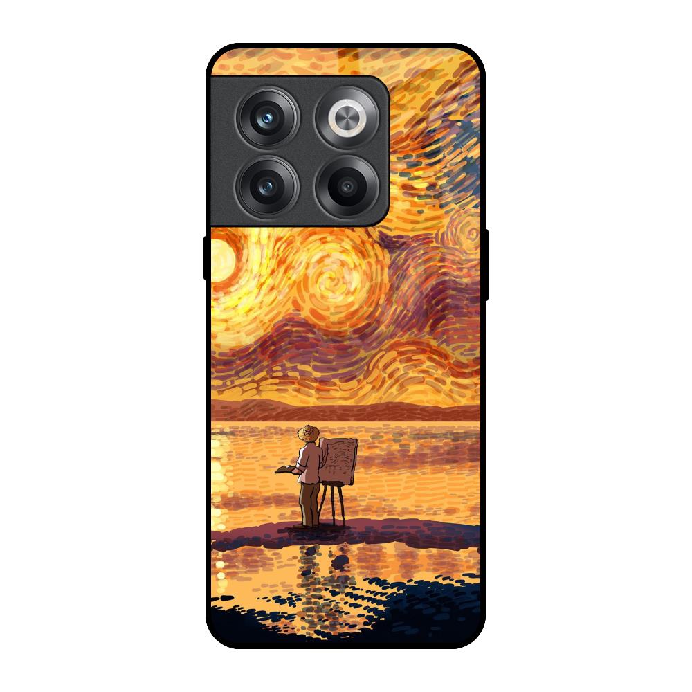 Sunset Vincent OnePlus 10T 5G Glass Back Cover Online