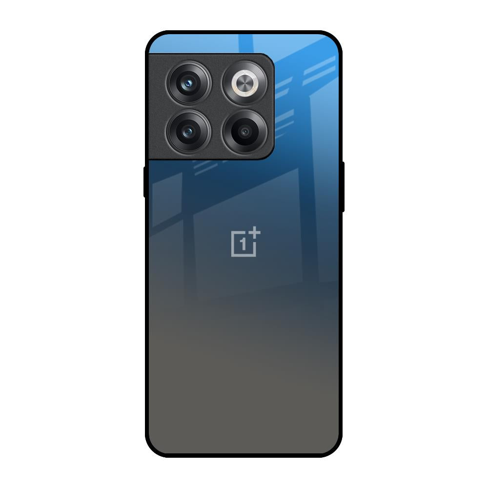 Blue Grey Ombre OnePlus 10T 5G Glass Back Cover Online