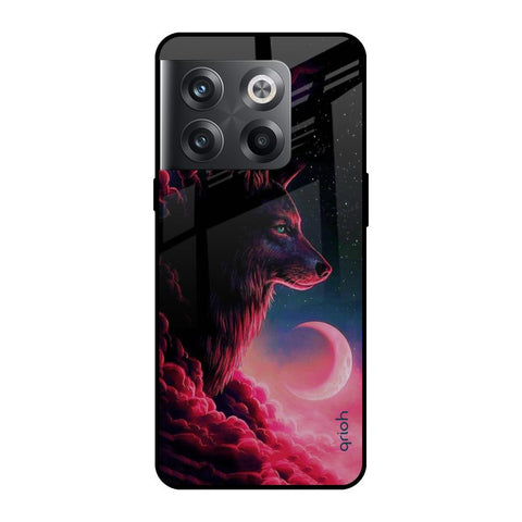 Moon Wolf OnePlus 10T 5G Glass Cases & Covers Online