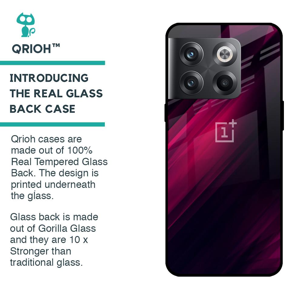 Razor Black Glass Case for OnePlus 10T 5G