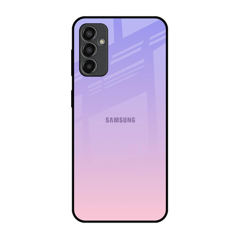 Lavender Gradient Samsung Galaxy M13 Glass Back Cover Online