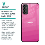 Pink Ribbon Caddy Glass Case for Samsung Galaxy M13