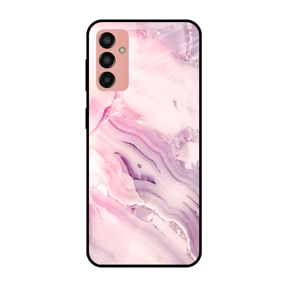 Diamond Pink Gradient Samsung Galaxy M13 Glass Cases & Covers Online