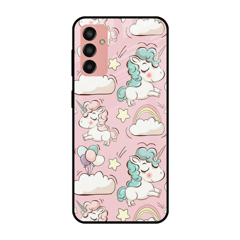 Balloon Unicorn Samsung Galaxy M13 Glass Cases & Covers Online