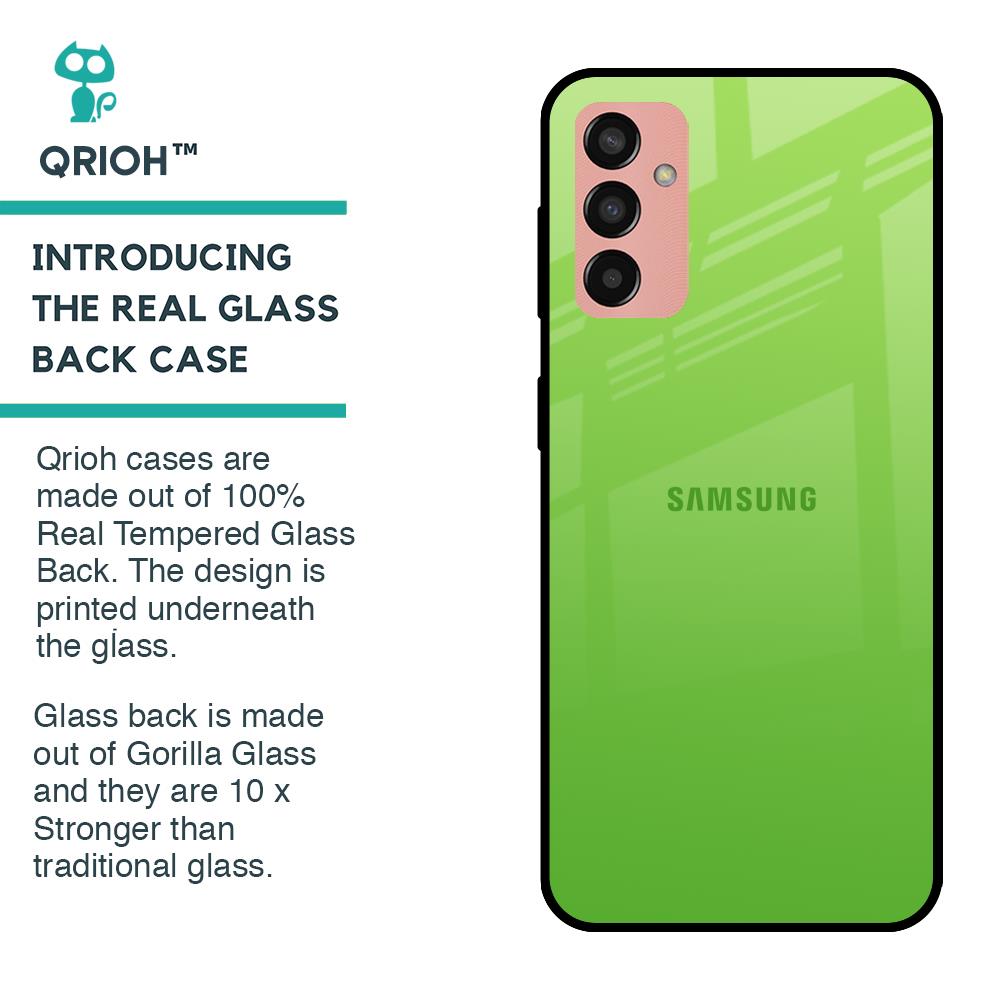 Paradise Green Glass Case For Samsung Galaxy M13