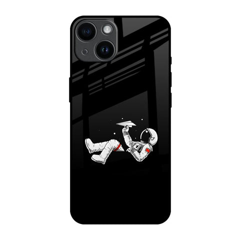 Space Traveller iPhone 14 Glass Back Cover Online