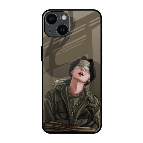 Blind Fold iPhone 14 Glass Back Cover Online