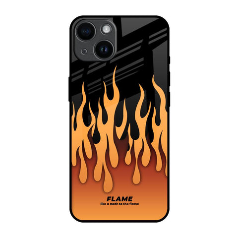 Fire Flame iPhone 14 Glass Back Cover Online