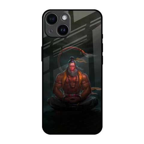 Lord Hanuman Animated iPhone 14 Glass Back Cover Online