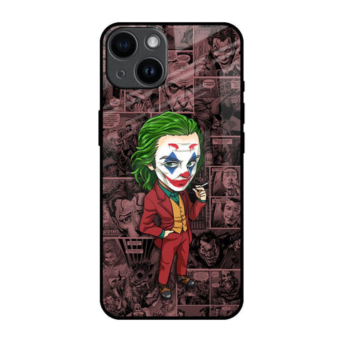 Joker Cartoon iPhone 14 Glass Back Cover Online