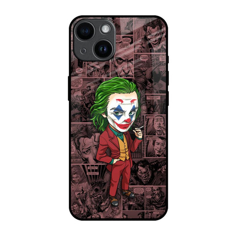 Joker Cartoon iPhone 14 Glass Back Cover Online