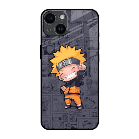 Orange Chubby iPhone 14 Glass Back Cover Online