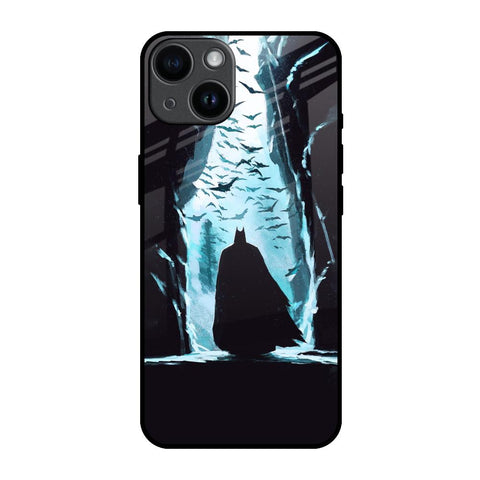 Dark Man In Cave iPhone 14 Glass Back Cover Online