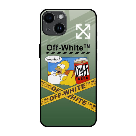 Duff Beer iPhone 14 Glass Back Cover Online