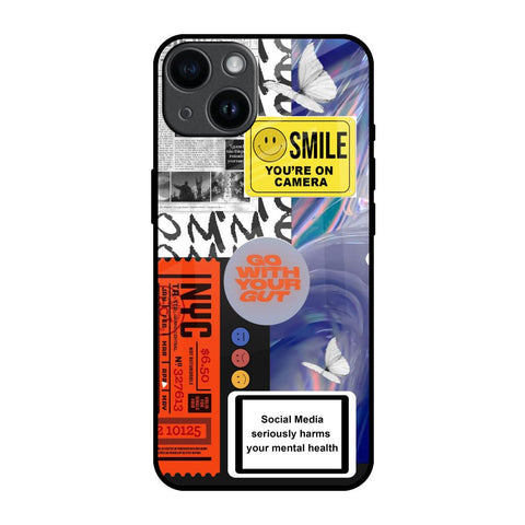 Smile for Camera iPhone 14 Glass Back Cover Online