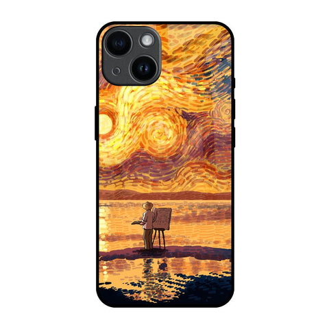 Sunset Vincent iPhone 14 Glass Back Cover Online