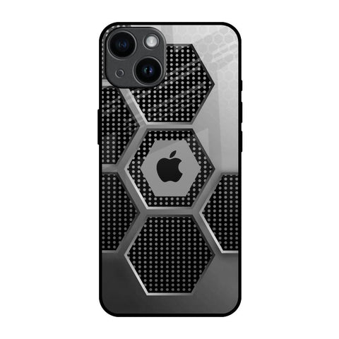 Hexagon Style iPhone 14 Glass Back Cover Online