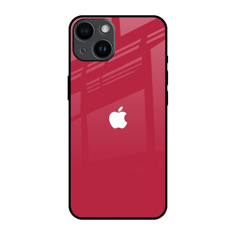Solo Maroon iPhone 14 Glass Back Cover Online