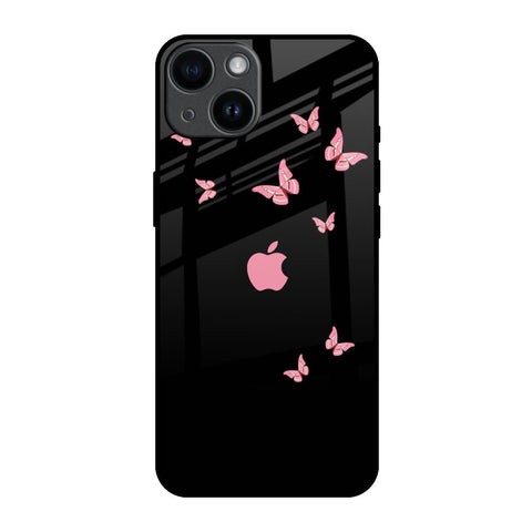 Fly Butterfly iPhone 14 Glass Back Cover Online