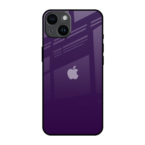 Dark Purple iPhone 14 Glass Back Cover Online