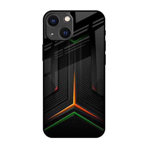 Modern Ultra Chevron iPhone 14 Plus Glass Back Cover Online