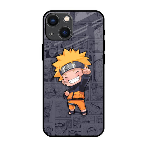 Orange Chubby iPhone 14 Plus Glass Back Cover Online