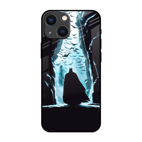 Dark Man In Cave iPhone 14 Plus Glass Back Cover Online