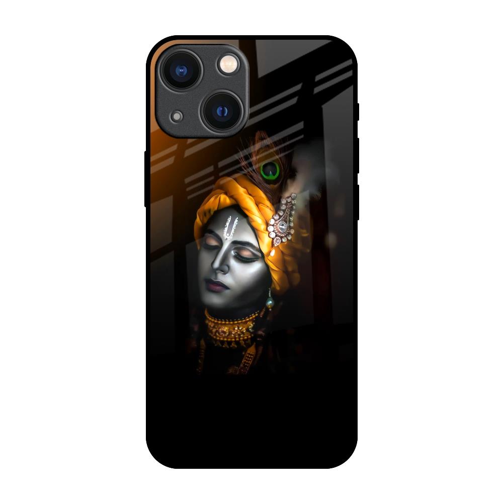 Ombre Krishna iPhone 14 Plus Glass Back Cover Online