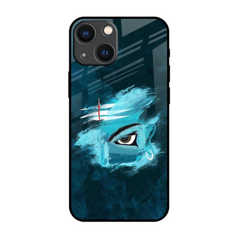 Power Of Trinetra iPhone 14 Plus Glass Back Cover Online